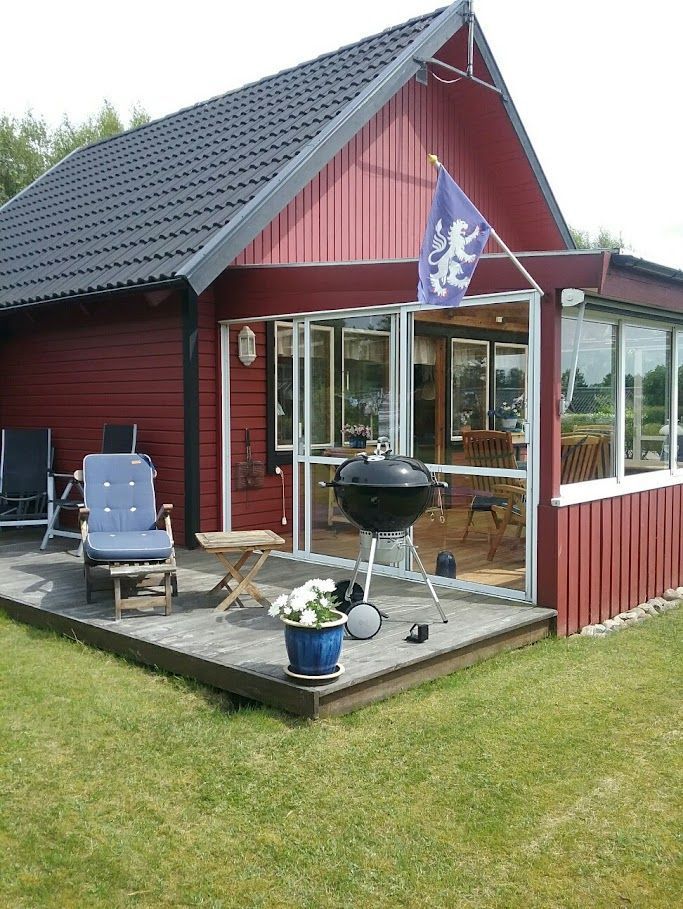 Charmigt vinterbonat fritidshus nära hav och golf – bild 12 av 12