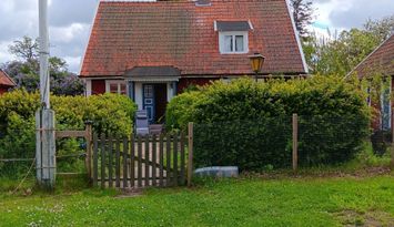 Härligt gammalt hus på landsbygd