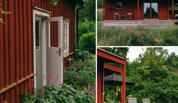 Två stugor i idyllen Orrnäs