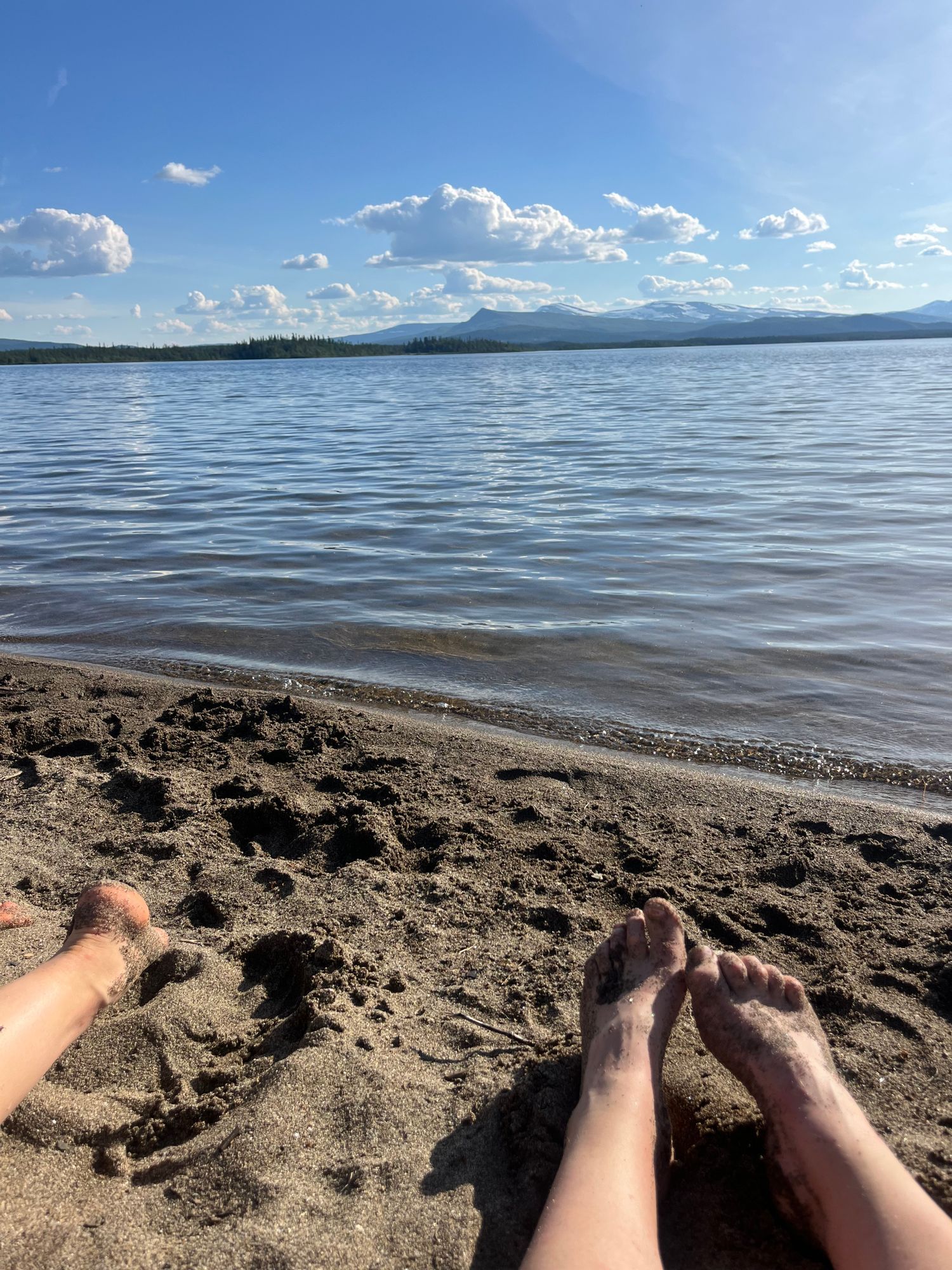 Stuga med fjäll- och sjöutsikt, bastu, och kamin – bild 24 av 24
