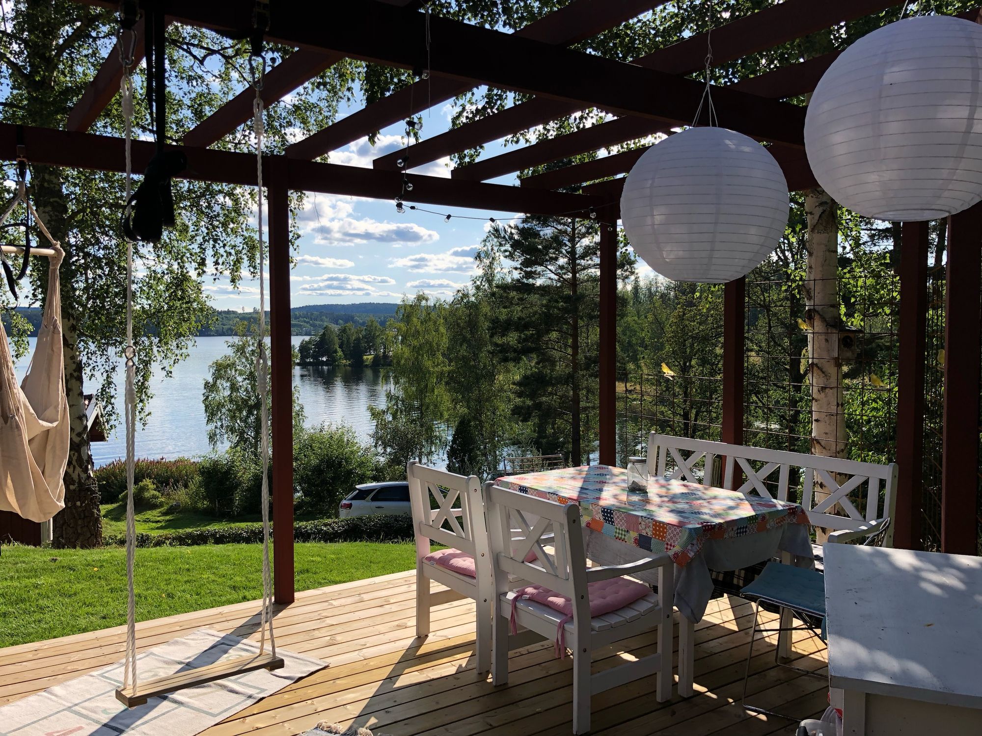 Sommarhus vid sjön Sommen