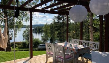 Sommarhus vid sjön Sommen