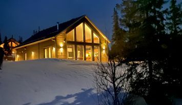 Fjällhus i Storhogna