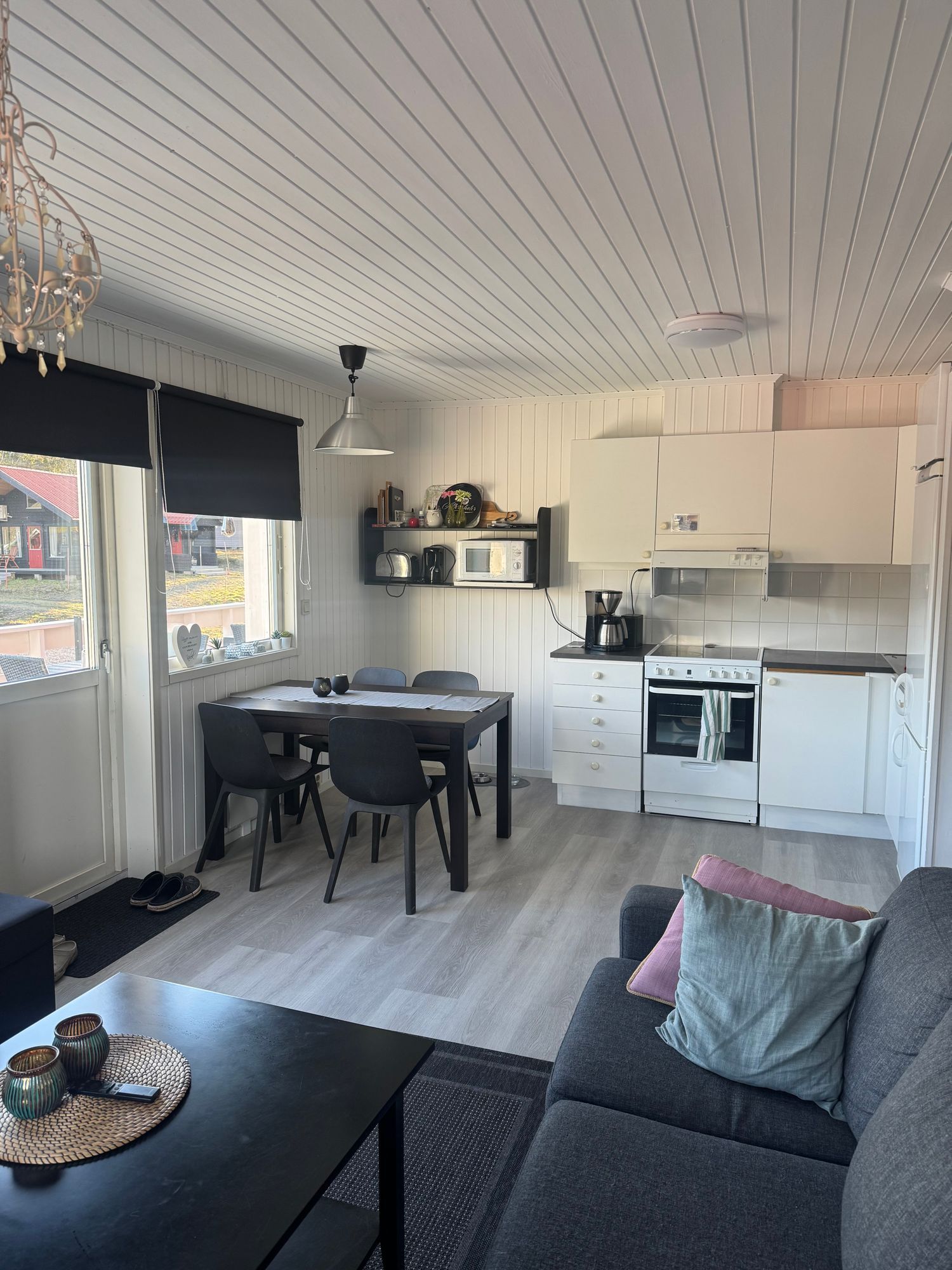 Fjällstuga med ski in Ammarnäs – bild 3 av 10