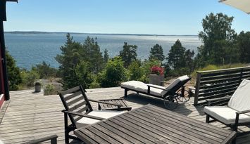 Skärgårds hus med fantastisk sjöutsikt