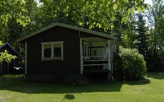 Liten stuga i naturskönt område intill Vänern