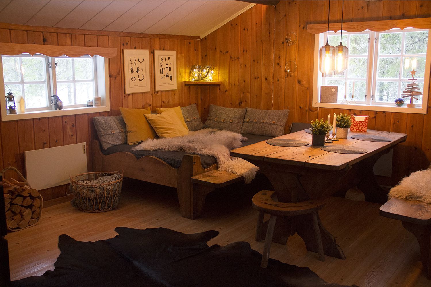 Mysig stuga på Långberget, nära Branäs. – bild 3 av 15
