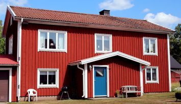 Sommarhus i Småland vid sjön Bolmen