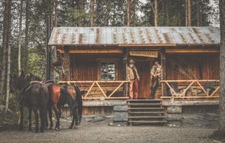 Kowboykåken Borgafjäll Borga