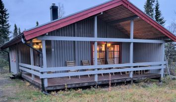 Mysig fjällstuga i Hållan