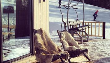 Arkitektritad fjälldröm ski in/Ski out Björnrike