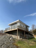 Cottage with sea view and 200 m to the sea