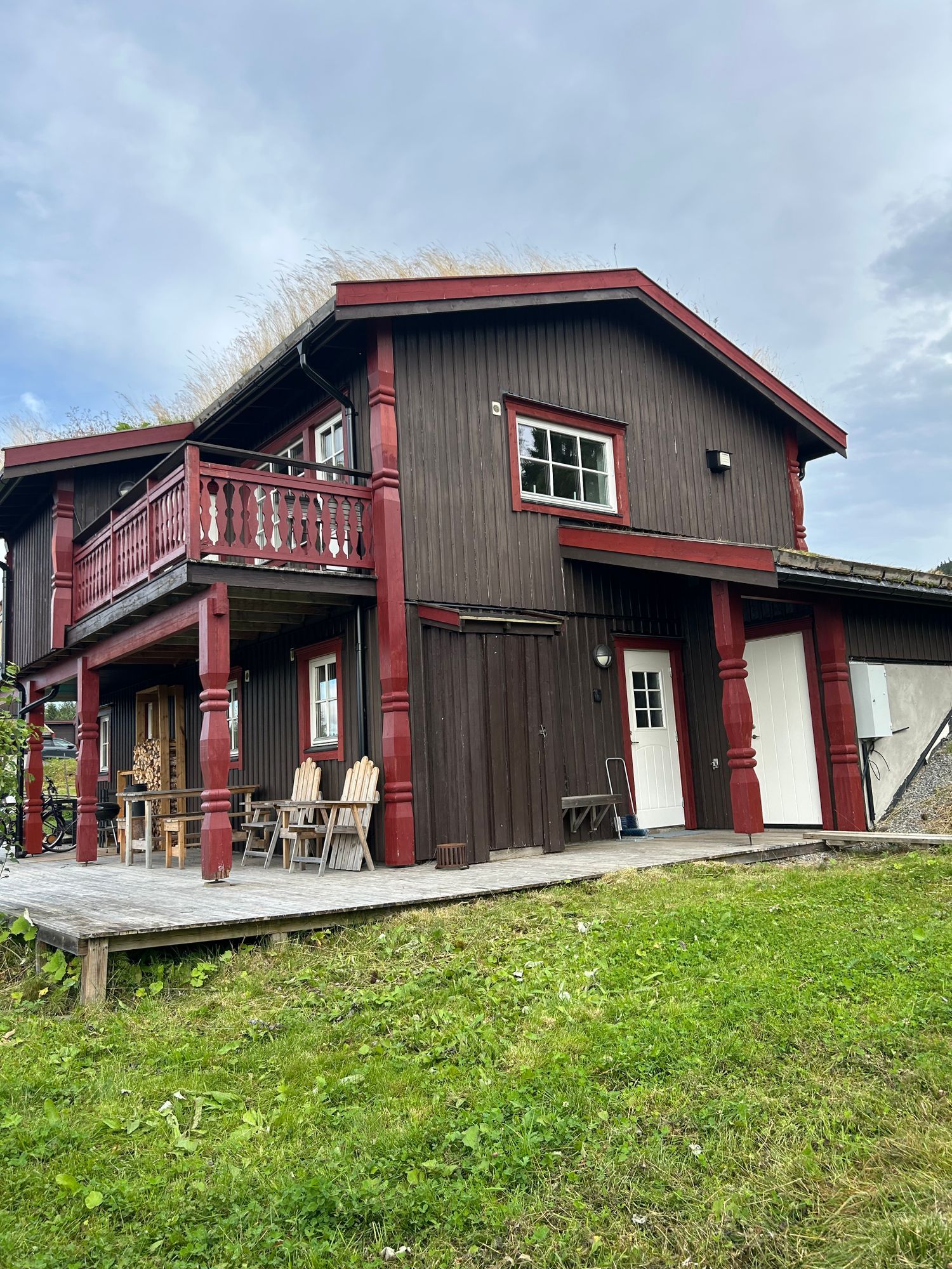 Parhus med ski in/ ski out i Duveds skidparadis