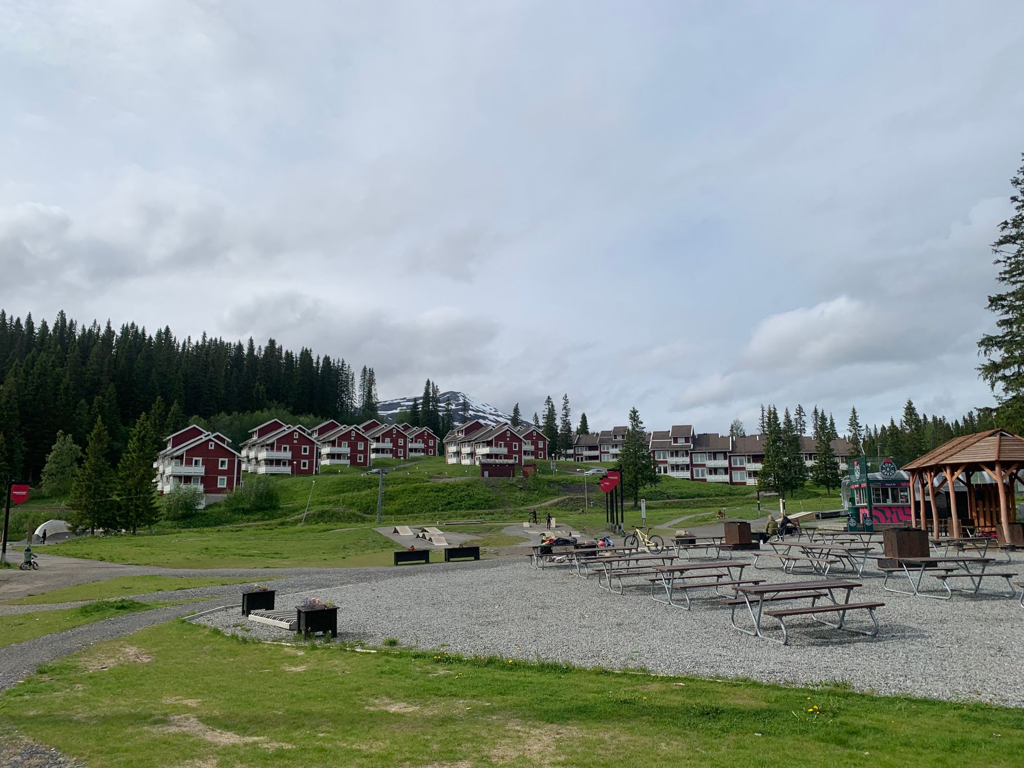 Stor lägenhet i Björnen