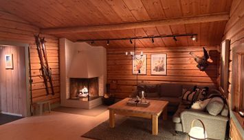 Stuga på gränsen till kalfjället