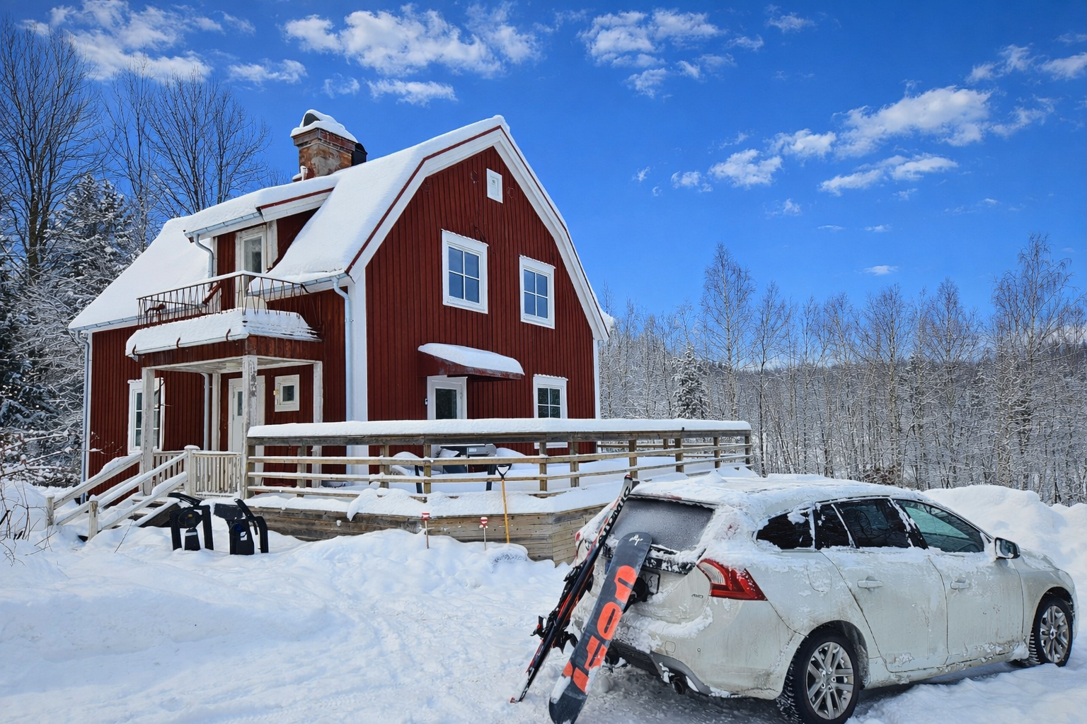 Romme Alpin, Hus 5 r.o.k med många bäddar + bastu