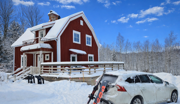 Romme Alpin, Hus 5 r.o.k med många bäddar + bastu