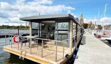 Husbåt i Stockholms skärgård