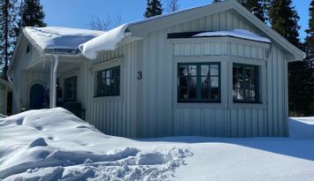 Mysig fjällstuga i bästa läge