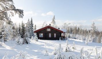 Jättefint timmerhus på Alvägen