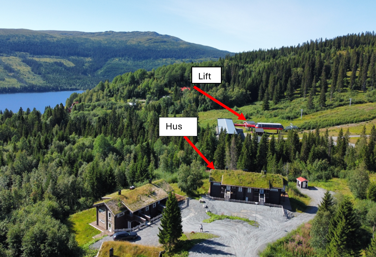 Mysig lodge med fantastiskt läge vid Sadelexpress – bild 21 av 21