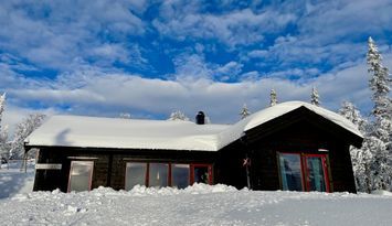 Välutrustad stuga i Fjällhalsen, Bydalen