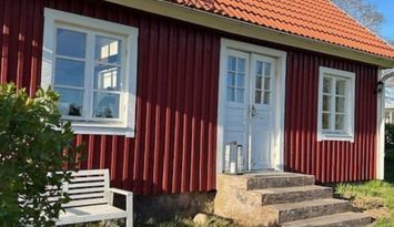 Mysigt fritidshus nära sjöarna Kösen och Bolmen