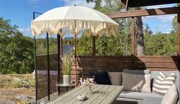 Stuga på skärgårdsön Torö med strand nedanför!