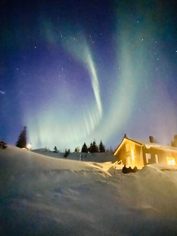 Modern, familjevänlig stuga
