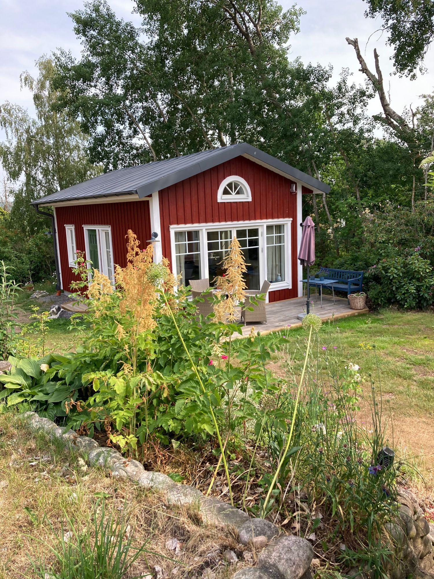 Mysig semesterstuga i Åskloster, Varberg