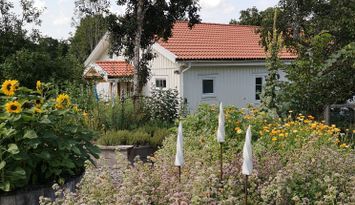 Hofhaus im Garten Schwedens