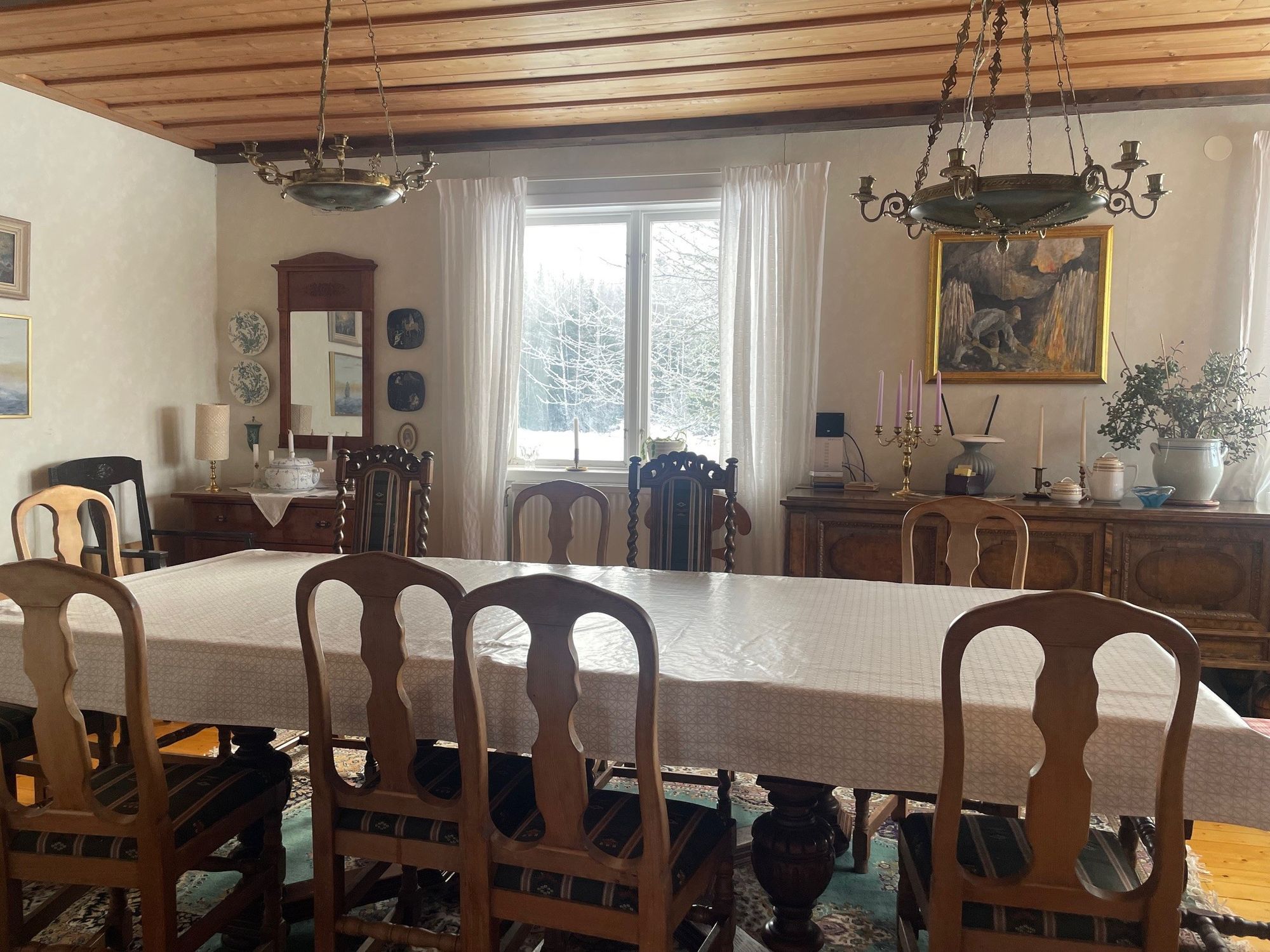 Gård vid sjö med egen bad & båtplats – bild 10 av 24