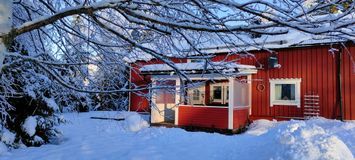 Mysig stuga nära Branäs och Långberget