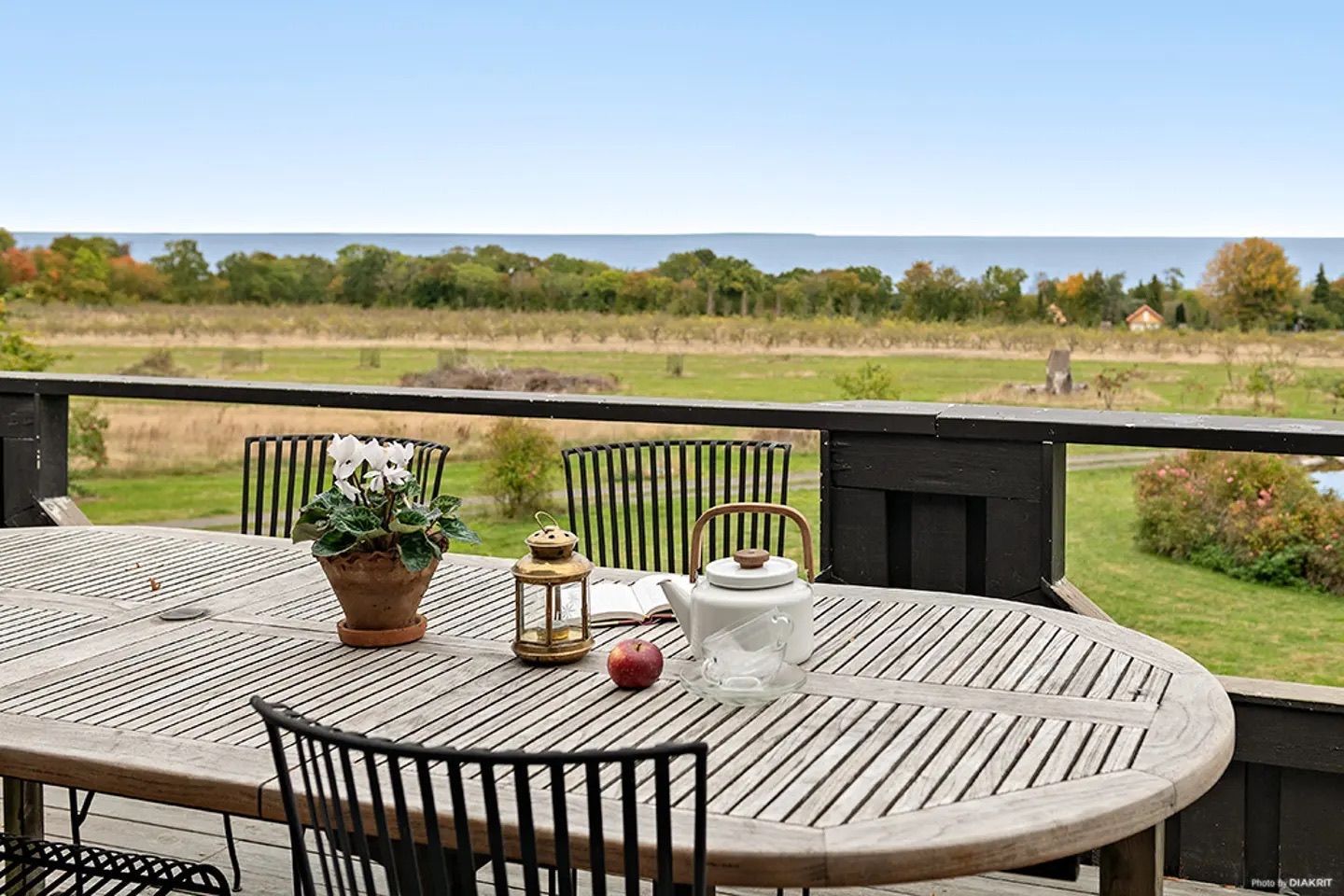 Äppelgårdsvilla på Kivik—Panoramautsikt över havet – bild 3 av 24