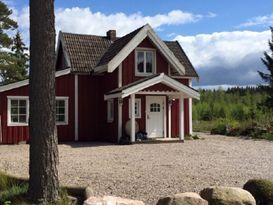 House in southern Sweden by Sämsjön Boat Fishing