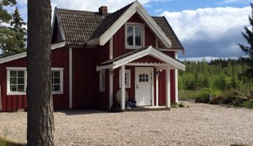 House in southern Sweden by Sämsjön Boat Fishing