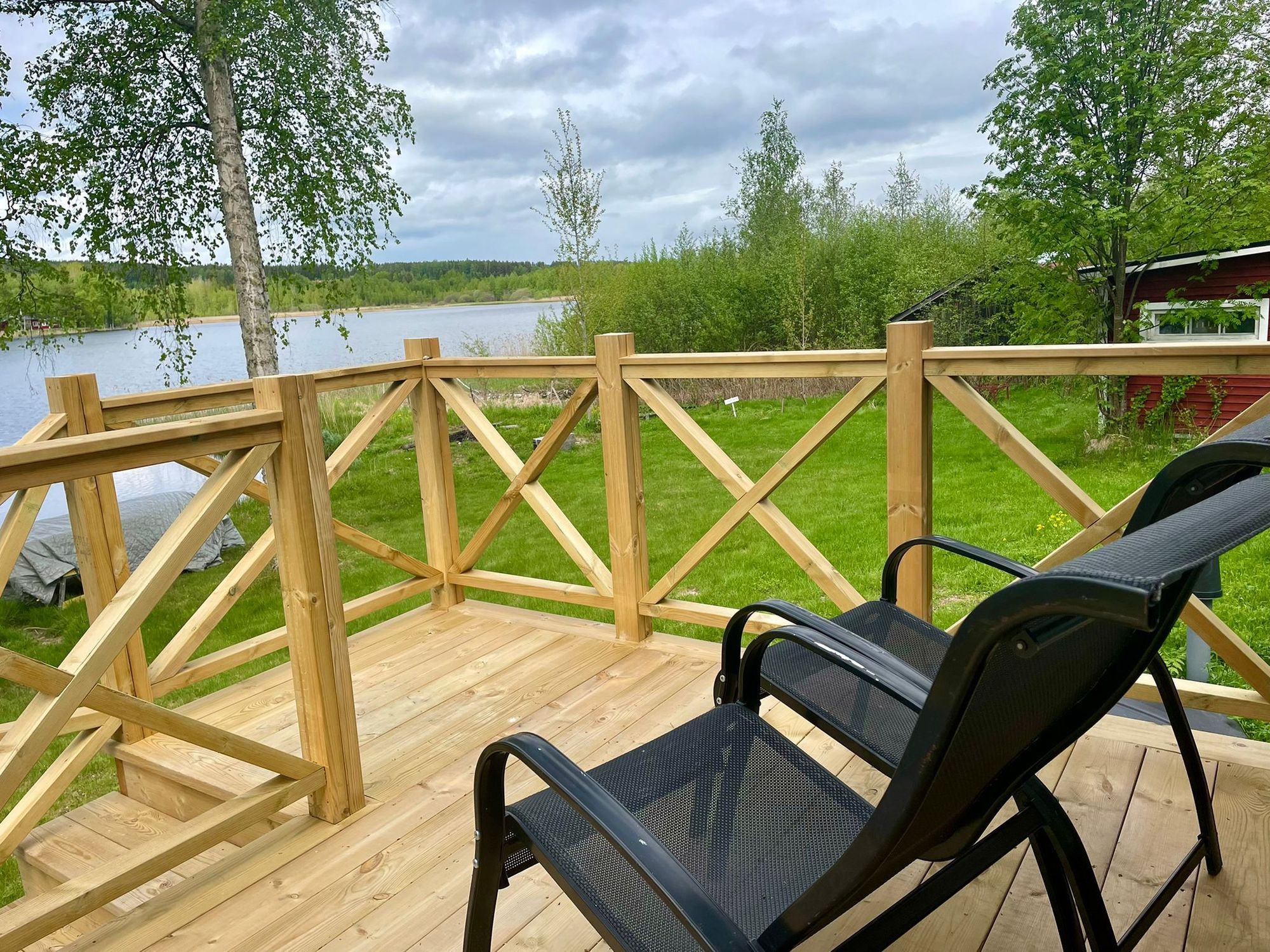 Mysig stuga med strandtomt nära Järvsöbacken – bild 15 av 24