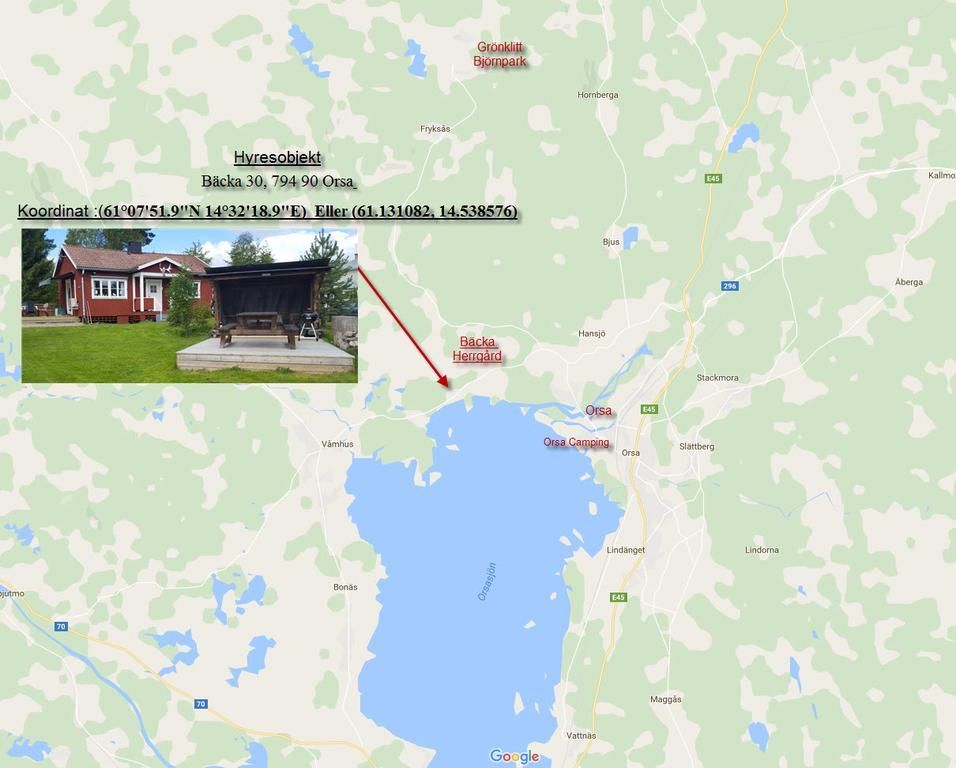 Mysig stuga med sjöutsikt över Orsasjön – bild 15 av 20