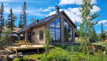 Mountain cottage with lovely relax/sauna w 13 beds