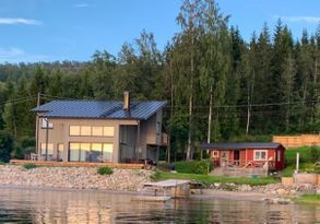 Modern Summer House with Private Waterfront and Sa
