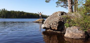 New Björklunda, canoe,boat,fishing,sauna,368 lakes