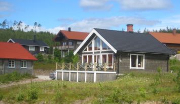 Orsa Gönklitt med mildsvid utsikt över Siljan