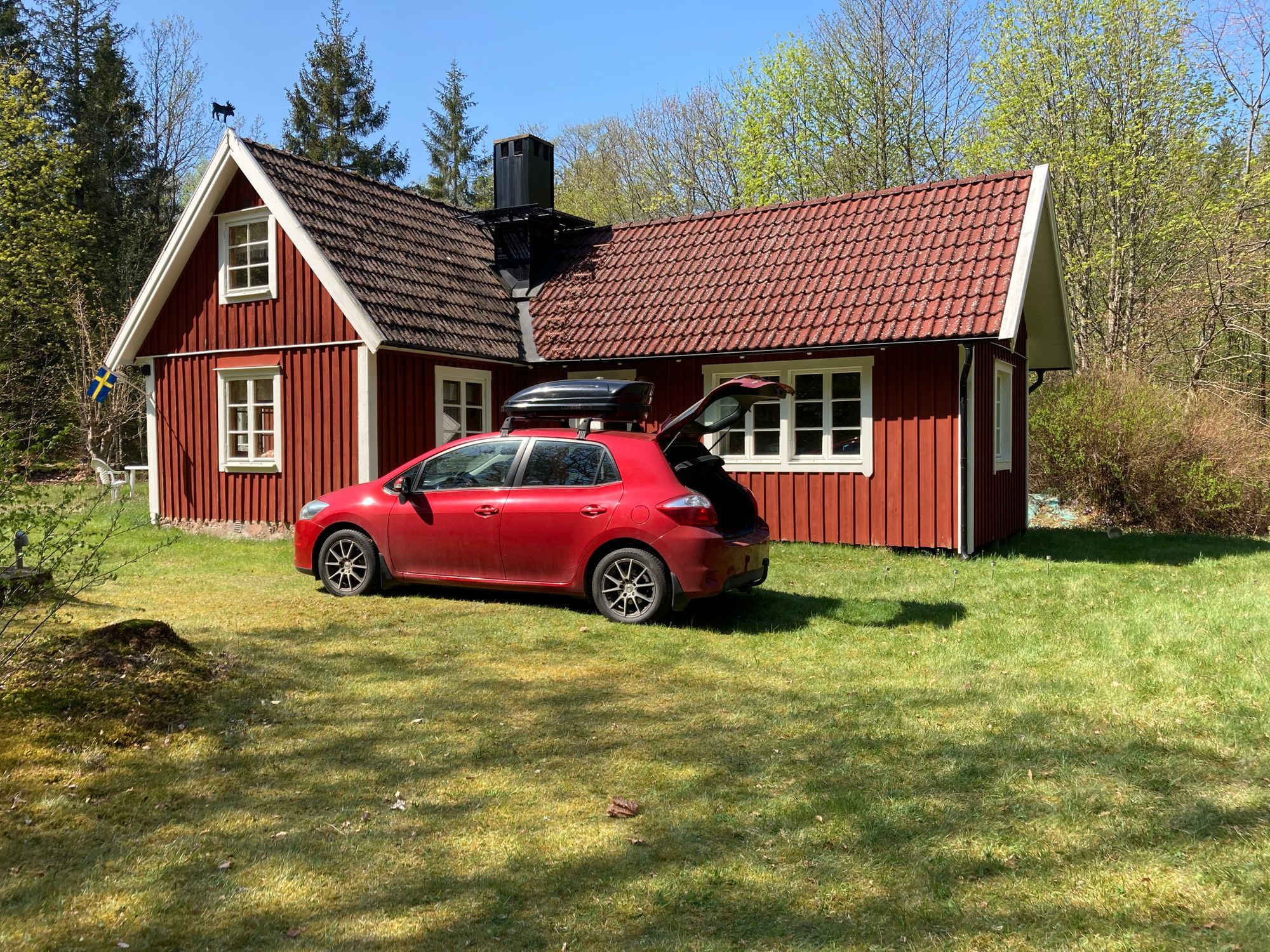 Fin röd stuga vid ”blekingeleden”,, uthyres. – bild 22 av 24