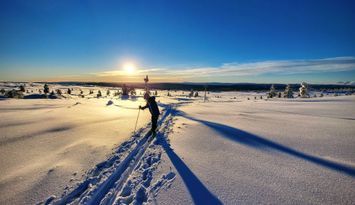 Välrenoverad stuga för två familjer