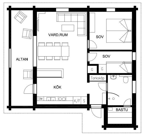 Bruksvallarna - vid Skidstadion - Bastu - WiFi – bild 13 av 17