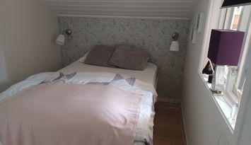 Mysig och hemtrevlig stuga i hälsingeskogen