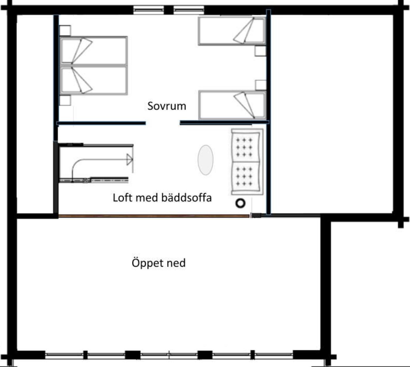Stuga i Idre Himmelfjäll med 10 + 2 bäddar #37491 – bild 8 av 13