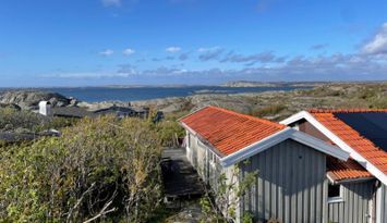 Stuga med strålande havsutsikt Härmanö/Gullholmen