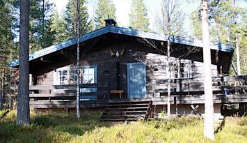 Log cabin with fireplace in Björnrike Vemdalen