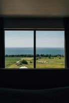 Hus vid havet 1 mil norr om Visby med utsikt